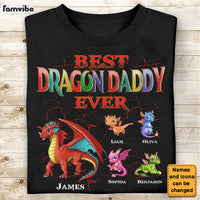Personalized Gift For Dad Greatest Dragon Daddy Ever Shirt - Hoodie - Sweatshirt 26104 thumb 1