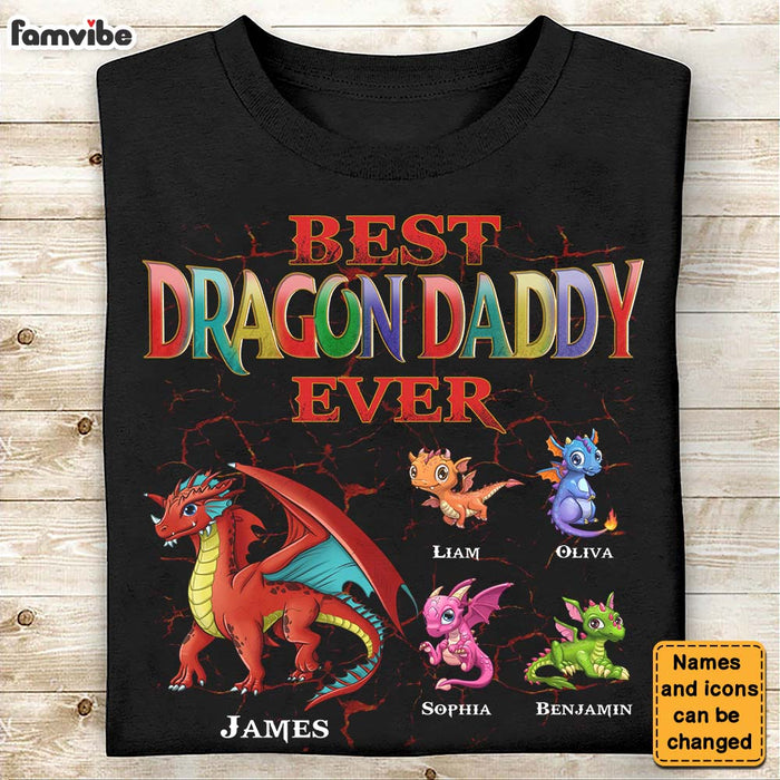Personalized Gift For Dad Greatest Dragon Daddy Ever Shirt - Hoodie - Sweatshirt 26104 1