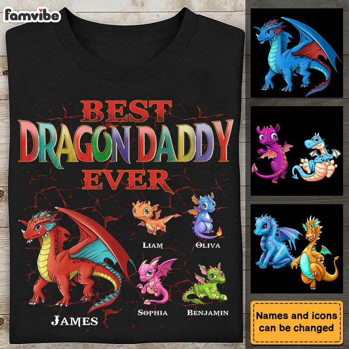 Personalized Gift For Dad Greatest Dragon Daddy Ever Shirt - Hoodie - Sweatshirt 26104 1