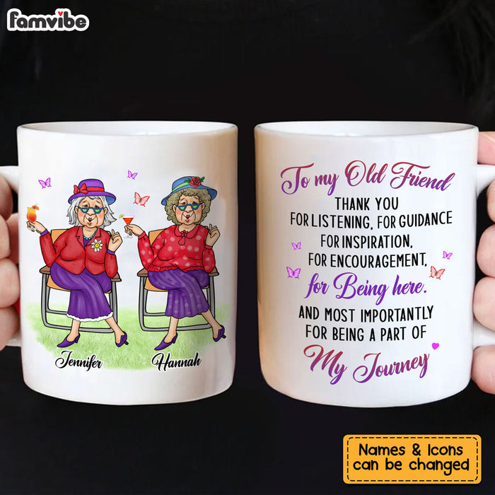 Personalized Gift For Friend Thanks For Guidance Encouragement Mug 26105 1