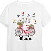 Personalized Gift for Grandma Abuela Spanish Bicycle With Flowers Shirt - Hoodie - Sweatshirt 26109 thumb 1