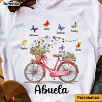 Personalized Gift for Grandma Abuela Spanish Bicycle With Flowers Shirt - Hoodie - Sweatshirt 26109 thumb 1