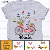 Personalized Gift for Grandma Abuela Spanish Bicycle With Flowers Shirt - Hoodie - Sweatshirt 26109 thumb 1