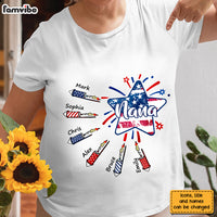 Personalized Gift For Mom Grandma 4th of July Shirt - Hoodie - Sweatshirt 26112 thumb 1