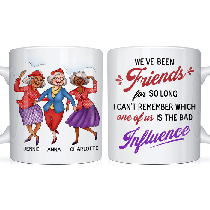 Personalized Gift for Friends The Bad Influence Dancing Ladies Mug 26118 1