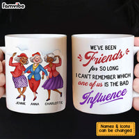 Personalized Gift for Friends The Bad Influence Dancing Ladies Mug 26118 thumb 1