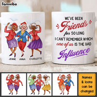Personalized Gift for Friends The Bad Influence Dancing Ladies Mug 26118 thumb 1