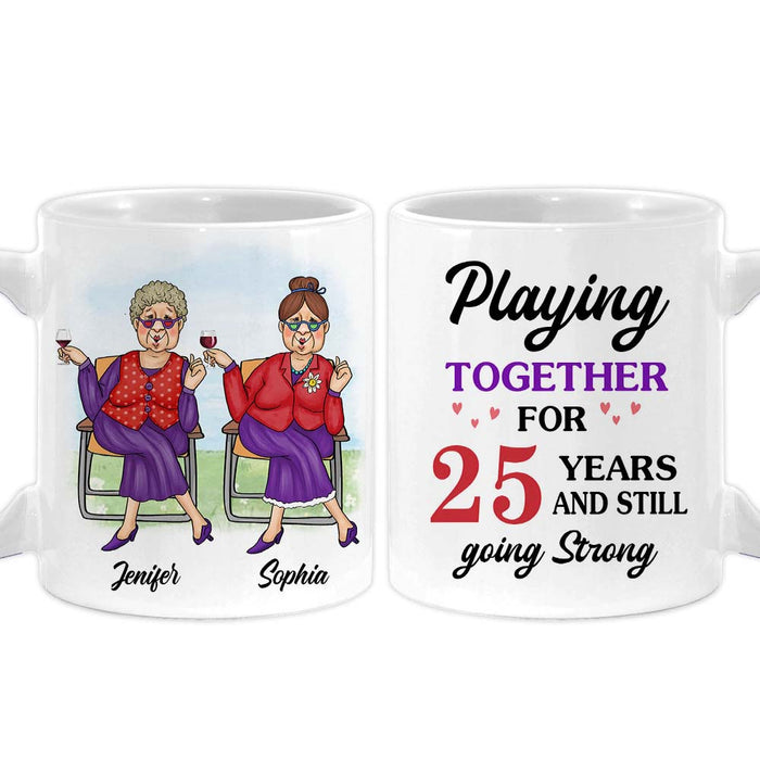 Personalized Gift For Friends Playing Together For Many Years Mug 26120 1