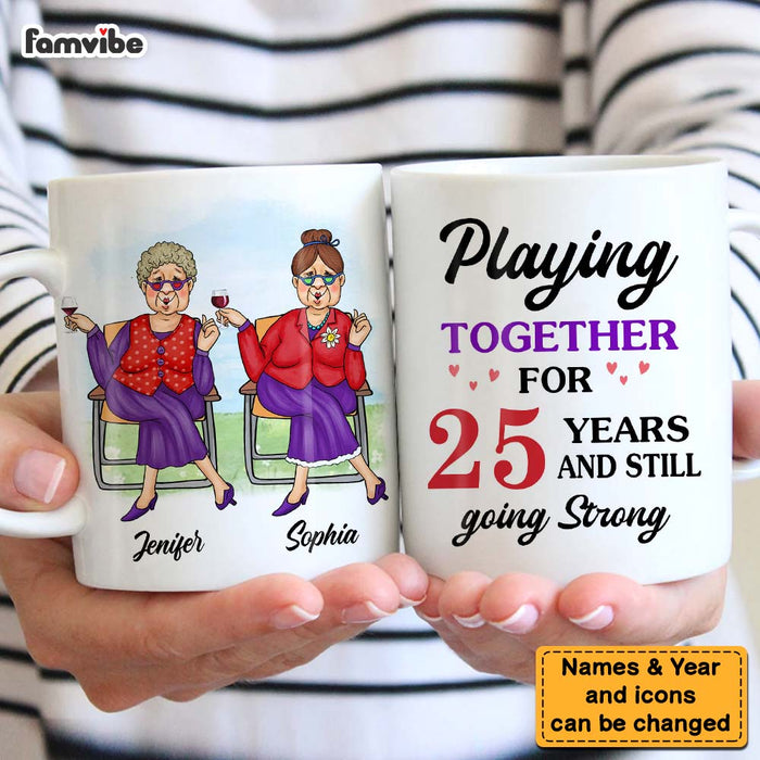 Personalized Gift For Friends Playing Together For Many Years Mug 26120 1