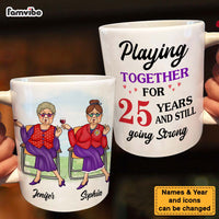 Personalized Gift For Friends Playing Together For Many Years Mug 26120 thumb 1