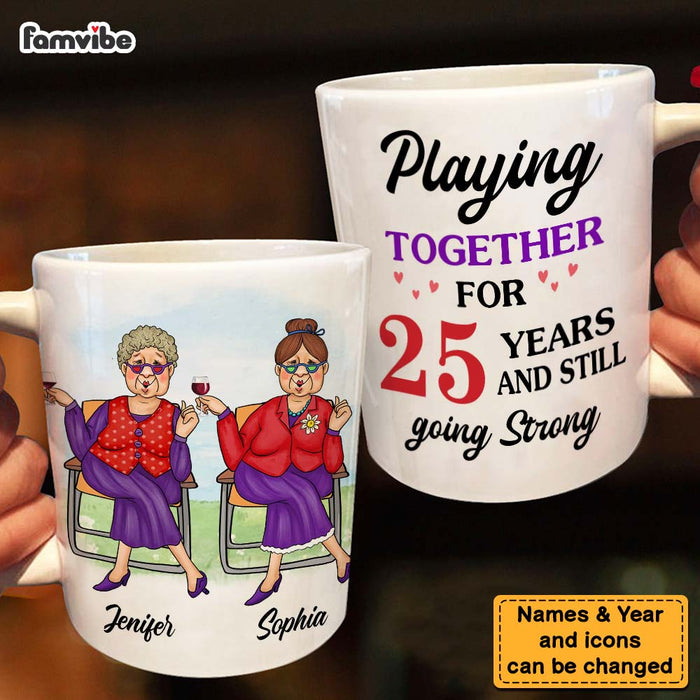 Personalized Gift For Friends Playing Together For Many Years Mug 26120 1