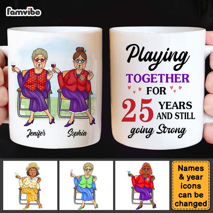 Personalized Gift For Friends Playing Together For Many Years Mug 26120 1