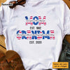 Personalized Gift For Mom Grandma 4th Of July Shirt - Hoodie - Sweatshirt 26123 1