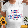 Personalized Gift For Mom Grandma 4th Of July Shirt - Hoodie - Sweatshirt 26123 1