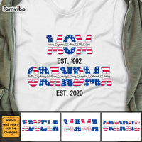 Personalized Gift For Mom Grandma 4th Of July Shirt - Hoodie - Sweatshirt 26123 thumb 1