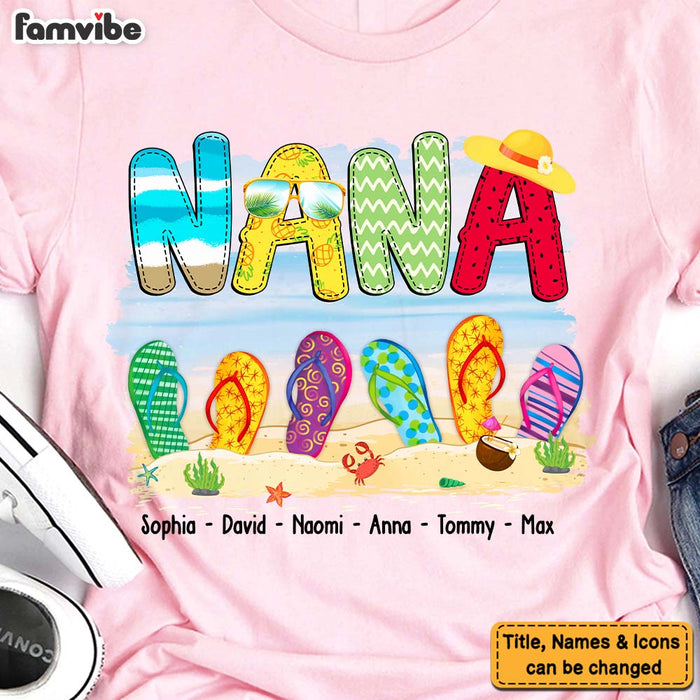 Personalized Grandma's Beach Buddies Shirt - Hoodie - Sweatshirt 26125 1