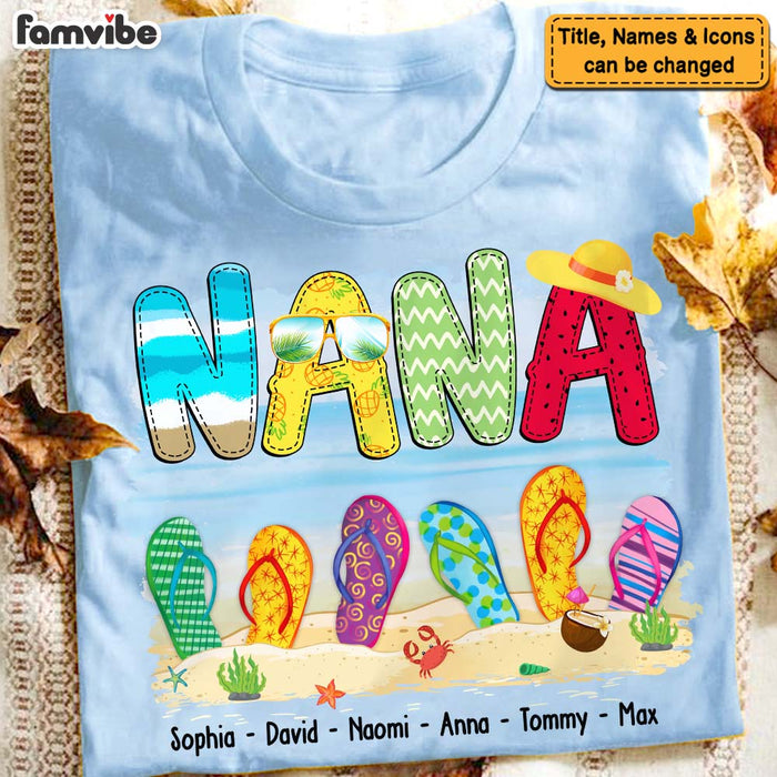 Personalized Grandma's Beach Buddies Shirt - Hoodie - Sweatshirt 26125 1