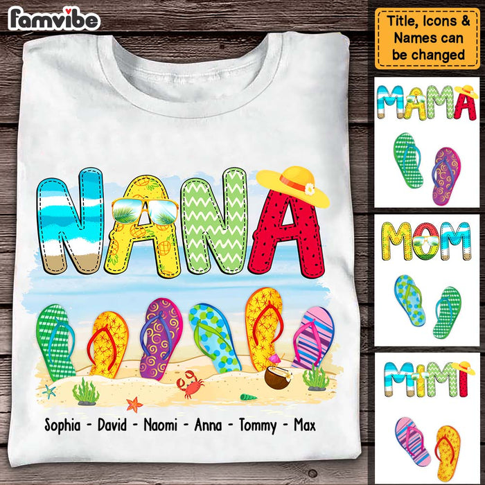 Personalized Grandma's Beach Buddies Shirt - Hoodie - Sweatshirt 26125 1