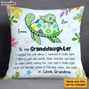 Personalized Gift For Granddaughter Turtle Hug This Pillow 26128 1