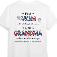 Personalized First Mom Now Grandma Shirt - Hoodie - Sweatshirt 26130 thumb 1