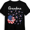 Personalized Gift For Grandma Patriot Rose Shirt - Hoodie - Sweatshirt 26135 1