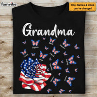 Personalized Gift For Grandma Patriot Rose Shirt - Hoodie - Sweatshirt 26135 thumb 1