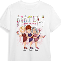 Personalized Gift For Sisters Forever Shirt - Hoodie - Sweatshirt 26147 thumb 1