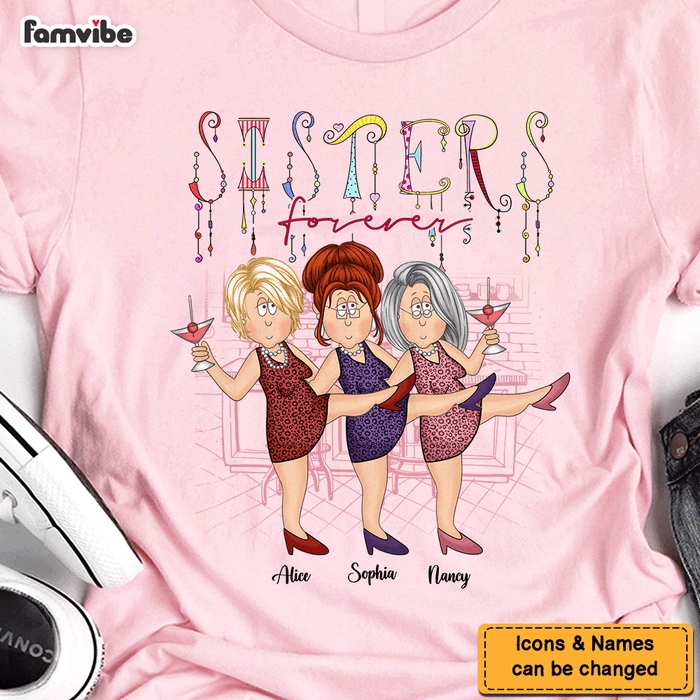Personalized Gift For Sisters Forever Shirt - Hoodie - Sweatshirt 26147 1