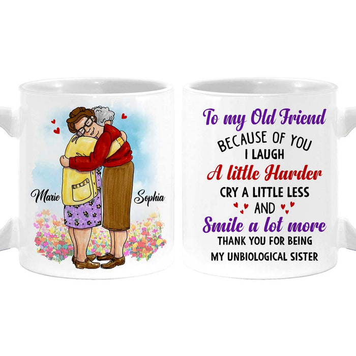 Personalized Gift For Friends Smile A Lot More Mug 26169 1