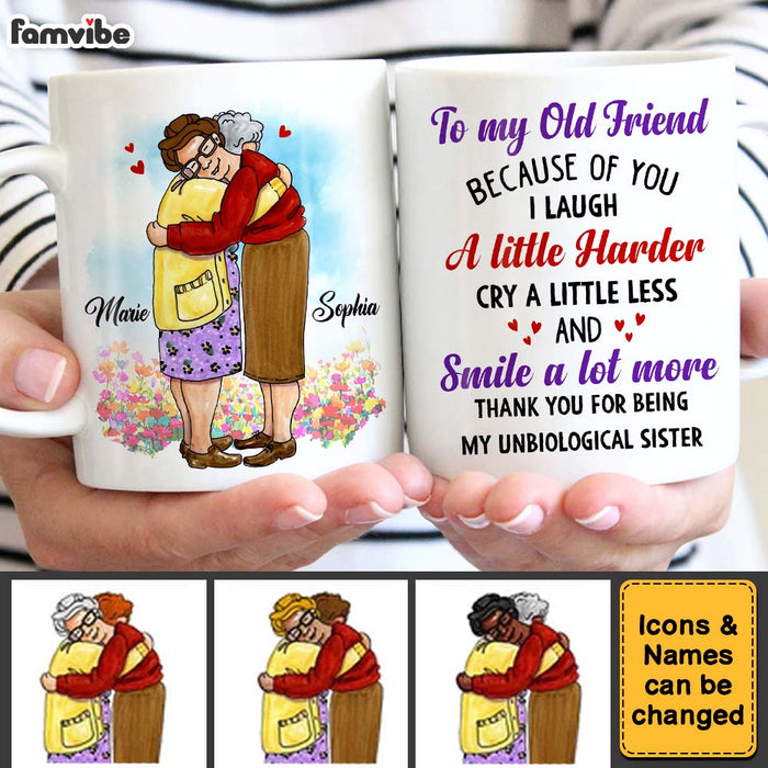 Personalized Gift For Friends Smile A Lot More Mug 26169 1