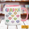 Personalized Gift for Grandma Dangles Heart Mug 26170 1