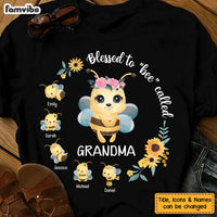 Personalized Gift For Mom Grandma Blessed To Bee Called Shirt - Hoodie - Sweatshirt 26171 thumb 1