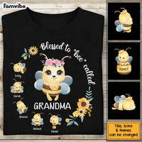 Personalized Gift For Mom Grandma Blessed To Bee Called Shirt - Hoodie - Sweatshirt 26171 thumb 1