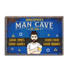 Personalized Gift For Husband Dad Grandpa Man Cave Metal Sign 26172 1