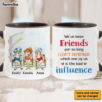 Personalized Gift For Old Friends The Bad Influence Friend Mug 26176 thumb 1