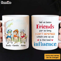 Personalized Gift For Old Friends The Bad Influence Friend Mug 26176 thumb 1