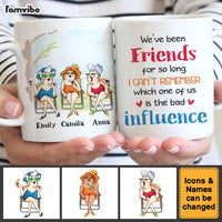 Personalized Gift For Old Friends The Bad Influence Friend Mug 26176 thumb 1