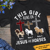 Personalized Jesus And Horses T Shirt DB81 67O47 1
