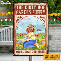 Personalized You'll Love Our Tulips Metal Sign 26188 thumb 1