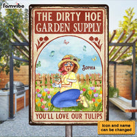 Personalized You'll Love Our Tulips Metal Sign 26188 thumb 1