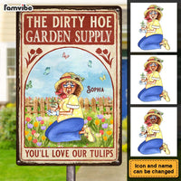 Personalized You'll Love Our Tulips Metal Sign 26188 thumb 1