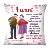 Personalized Gift For Old Couple A True Love Story Pillow 26196 thumb 1