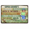 Personalized Gift For Garden Lovers Garden Rules Metal Sign 26198 1