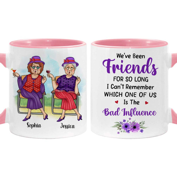 Personalized Gift For Old Friends Bad Influence Mug 26199 1