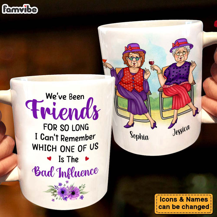 Personalized Gift For Old Friends Bad Influence Mug 26199 1