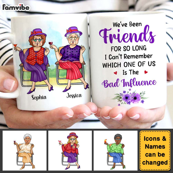 Personalized Gift For Old Friends Bad Influence Mug 26199 1