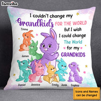 Personalized Gift For Grandma Change The World For My Grandkids Pillow 26205 thumb 1