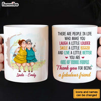 Personalized Gift For Senior Friend Thank You For Being A Fabulous Friend Mug 26224 thumb 1