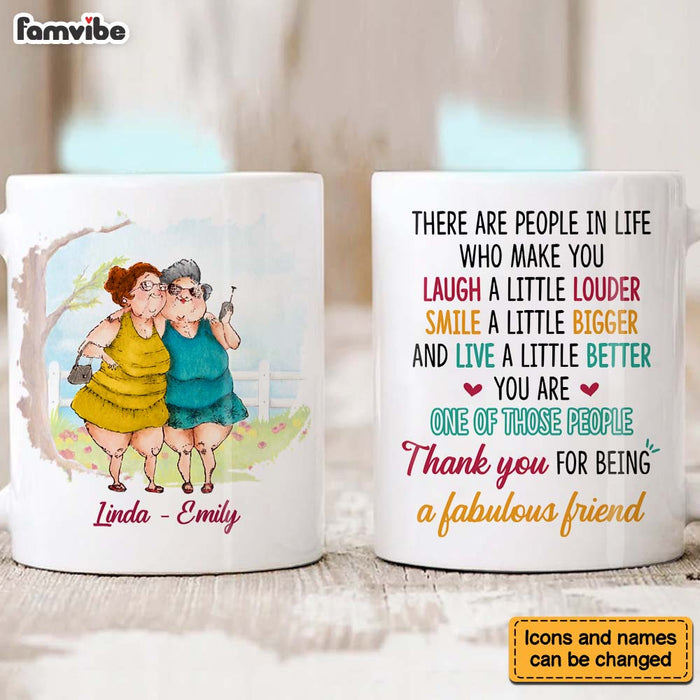 Personalized Gift For Senior Friend Thank You For Being A Fabulous Friend Mug 26224 1