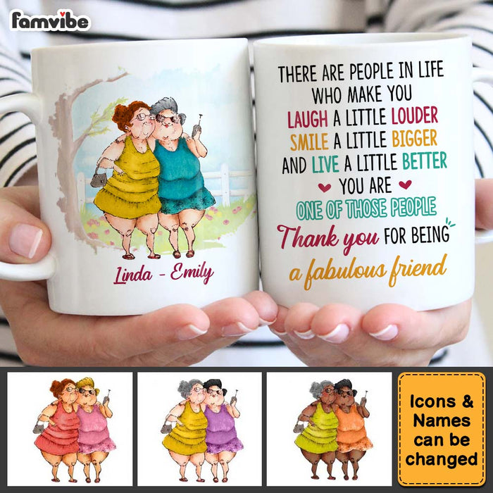 Personalized Gift For Senior Friend Thank You For Being A Fabulous Friend Mug 26224 1